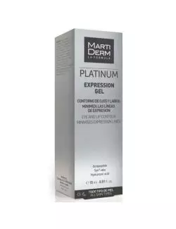 Platinum Expression Gel 15 mL - Caja con frasco | Ácido Hialurónico | Martiderm