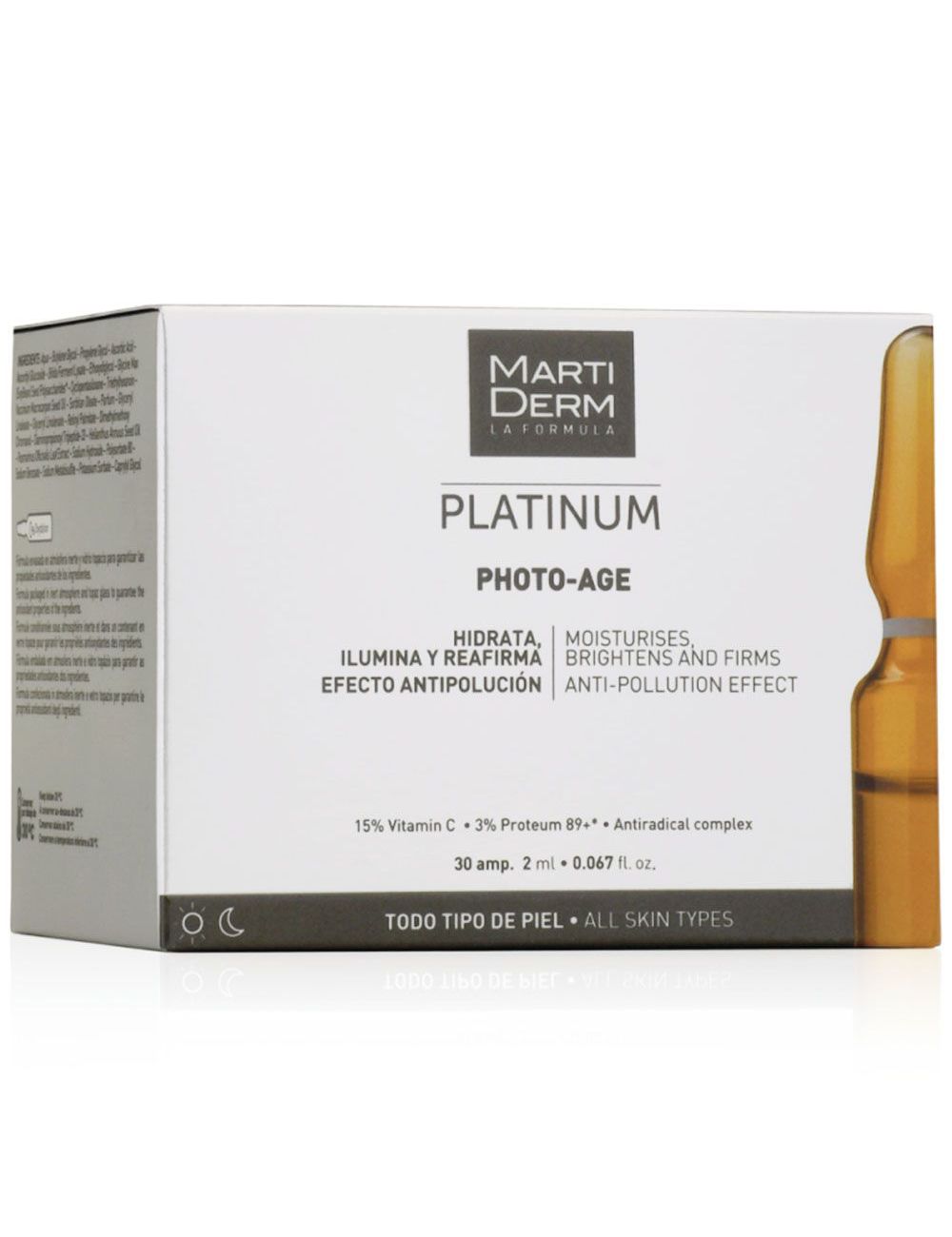 Martiderm Platinum Photo Age 30 Ampollas