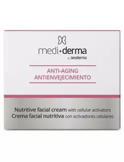 Mediderma Crema Facial Nutritiva Antienvejecimiento 50 mL