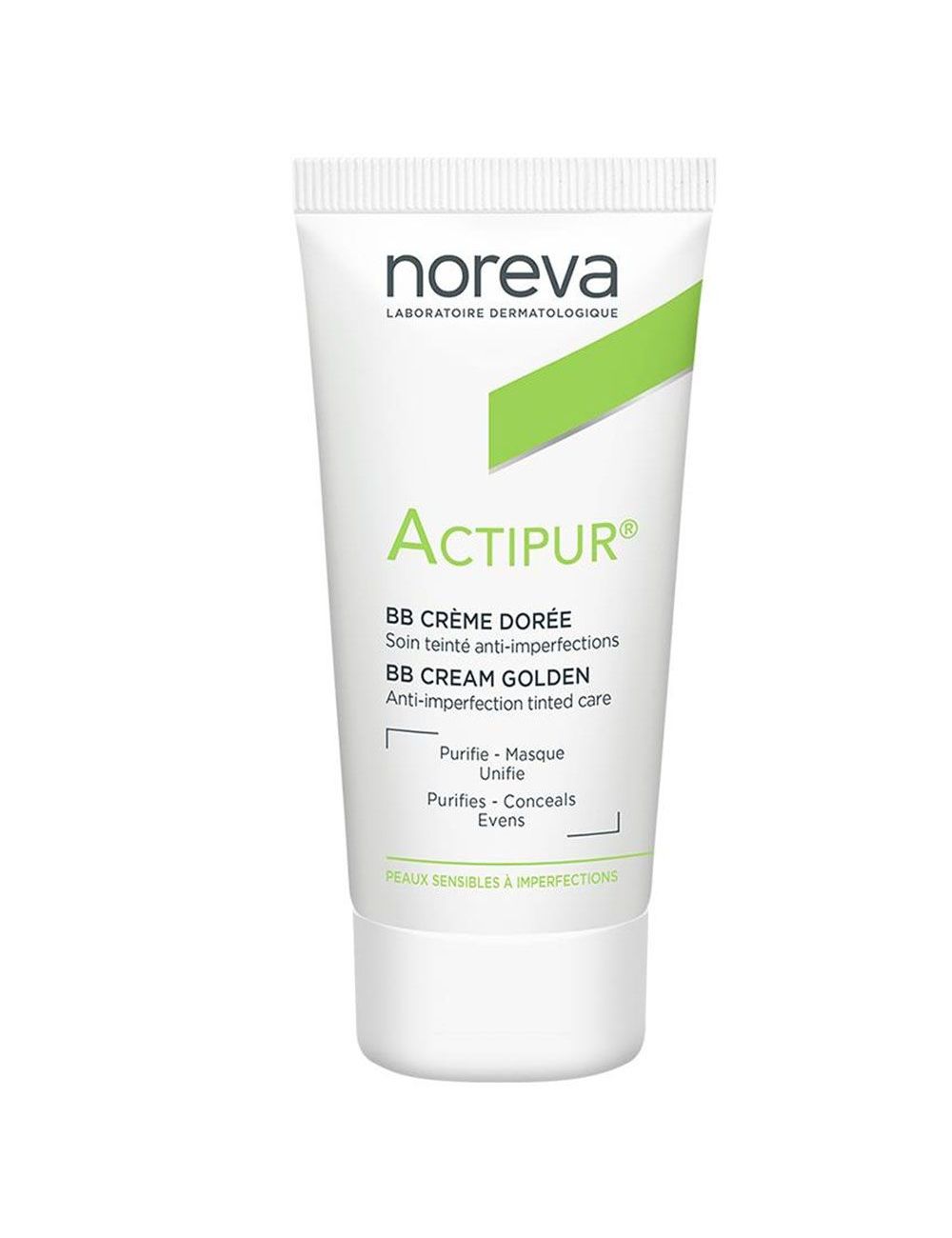 Noreva Actipur Bb Crema Anti-Imperfecciones Dorado 30 mL