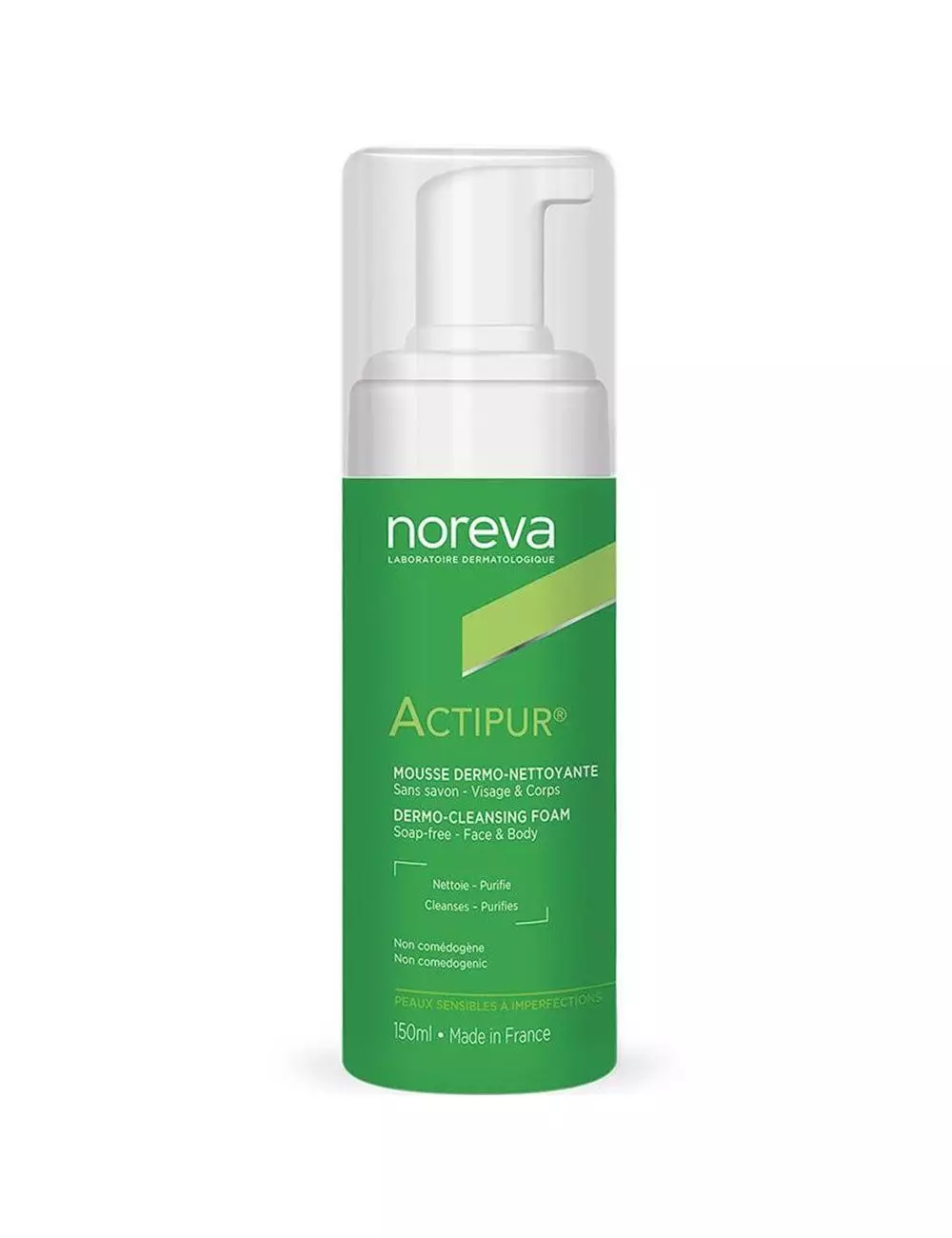 Noreva Actipur Espuma Dermolimpiadora 150 mL