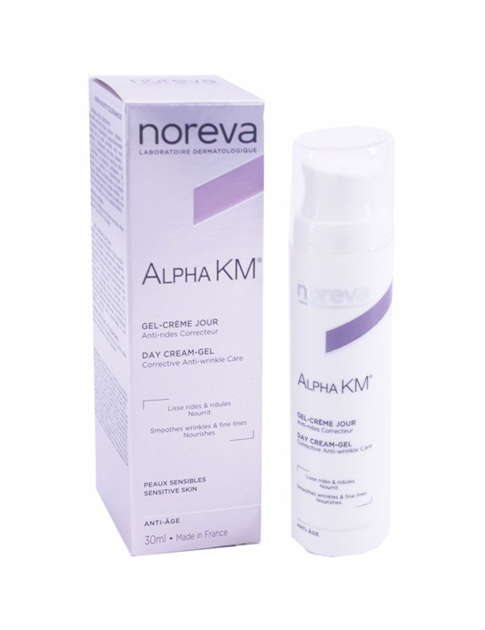 Noreva Alpha Km - Crema Facial de Día Piel Sensible - 30 ml