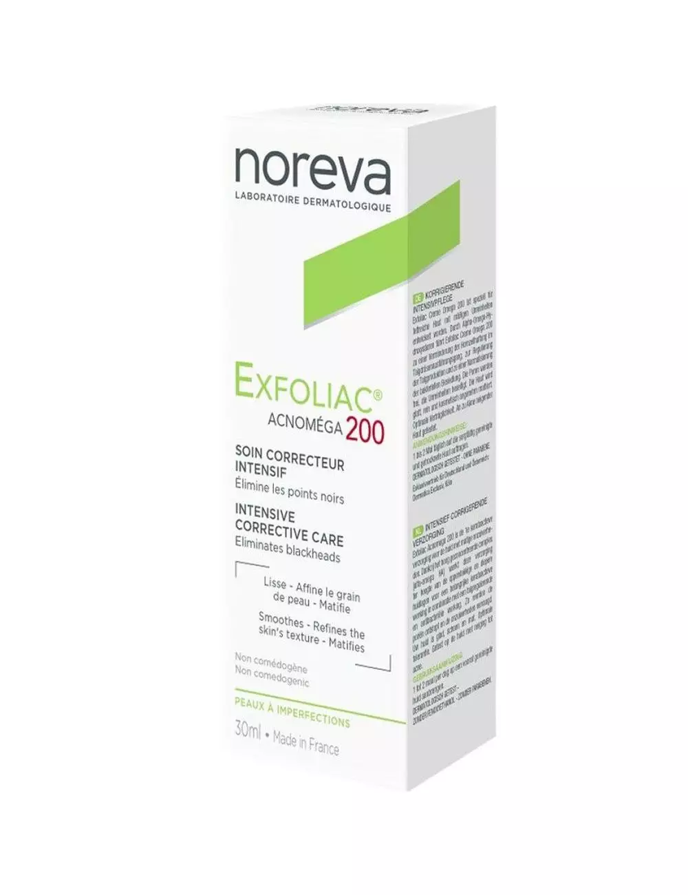 Noreva Exfoliac Acnomega 200 Crema Correctora 30 mL