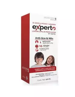 Antipiojos Experto Locion Pediculicida En Spray 120 mL