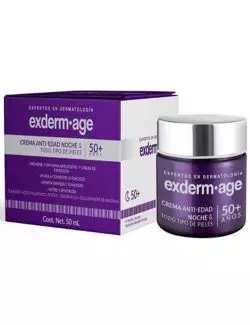 Exderm Age Crema De Noche 50 Años + 50 mL