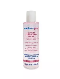 Exderm Pur Locion Tonificante 120 mL