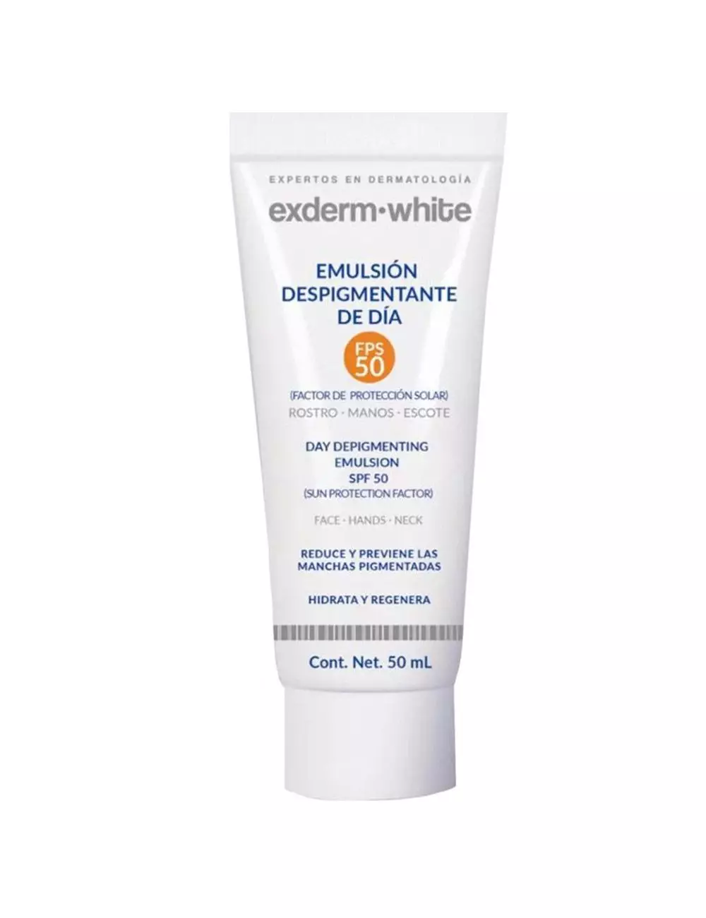 Exderm White Emulsion Despigmentante De Día FPS50