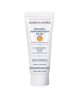 Exderm White Emulsion Despigmentante De Día FPS50