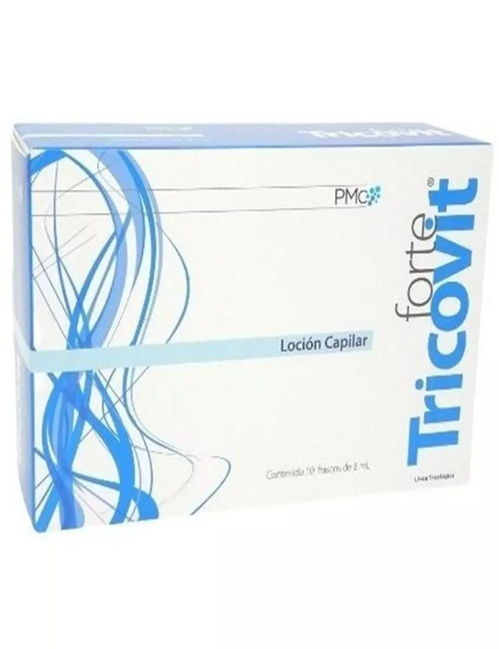TRICOVIT® FORTE 8mL - Caja con 10 viales | Solución Capilar | Laboratorio Suiphar
