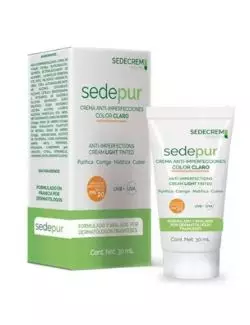 Sedepur Crema Matificante Color Claro FPS20 30 mL