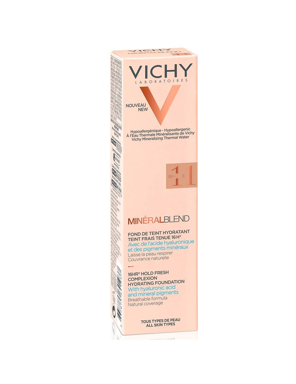 Vichy Mineralblend Base De Maquillaje Tono 11 Granit 30 mL