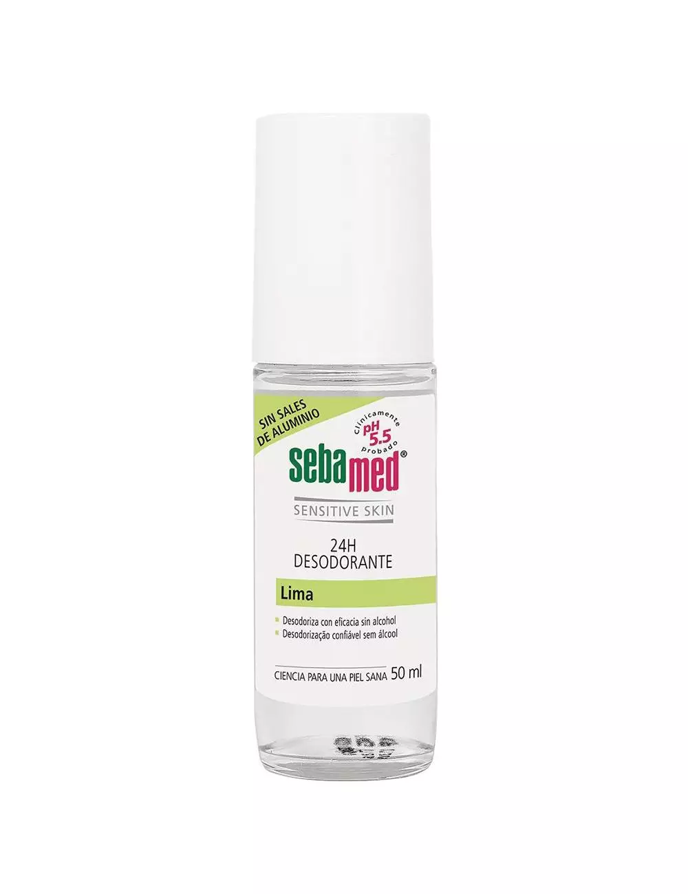 Z-Sebamed 24H Care Deodorant Roll On Lime Fco 50 mL