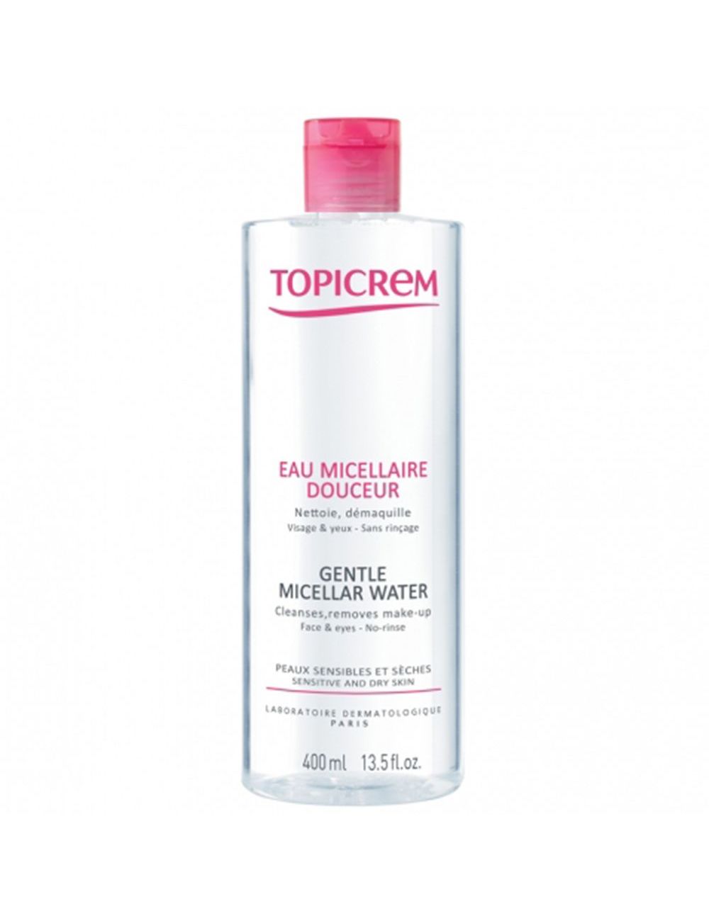 Topicrem Agua Micelar Suave 400 mL