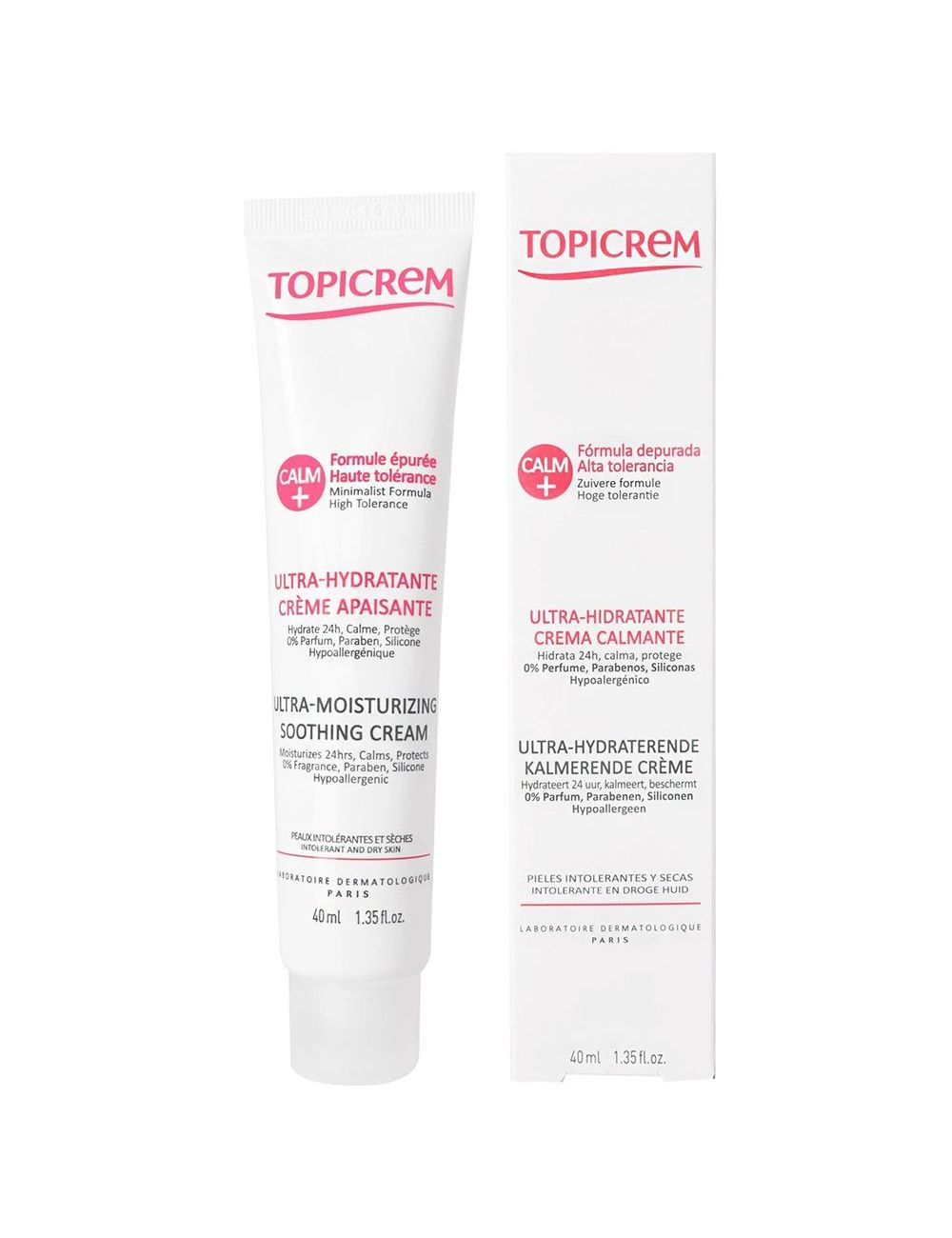 Topicrem Calm+ Crema Calmante Ultra- Hidratante 40 mL