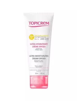 Topicrem 50 SPF - Crema Ultra Hidratante Pieles Sensibles - 40 ml