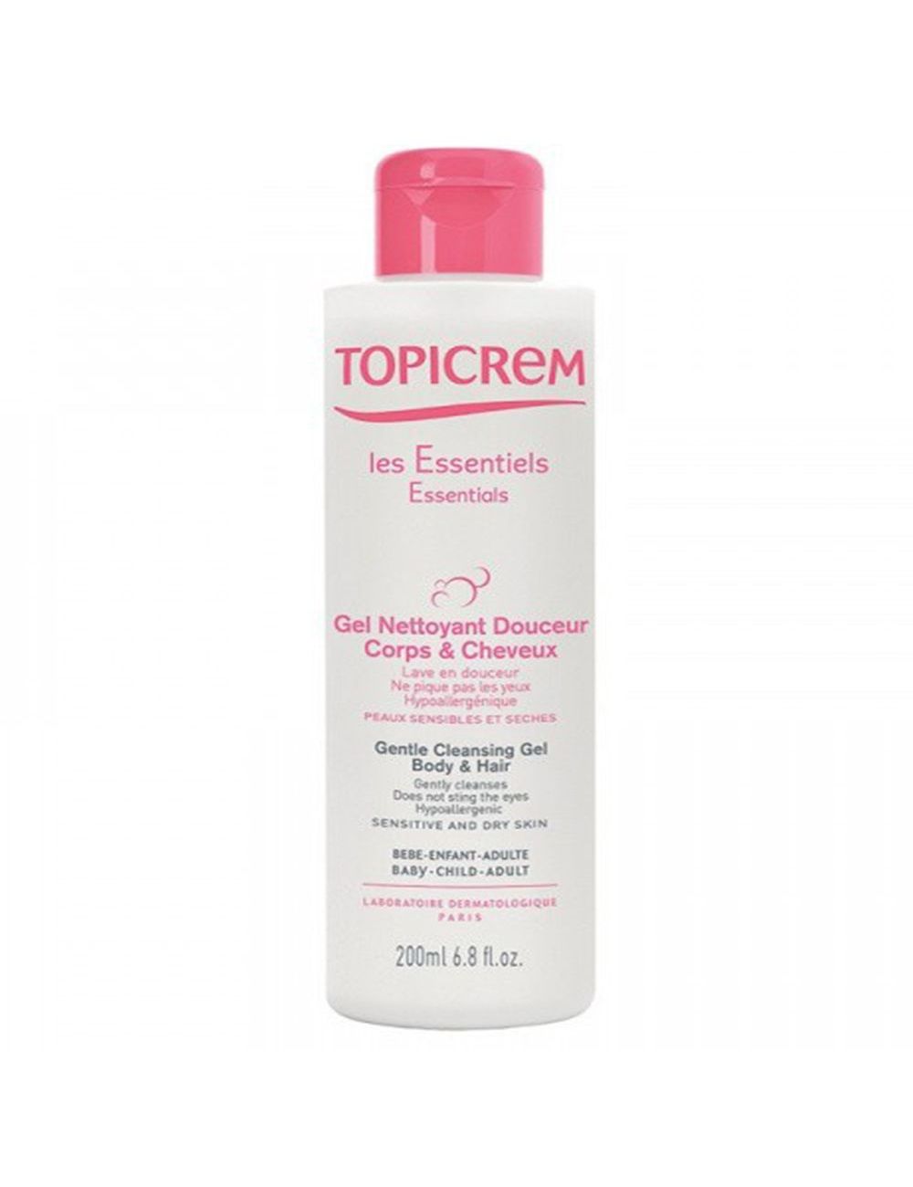 Topicrem Gel De Ducha Cuerpo Y Cabello 200 mL