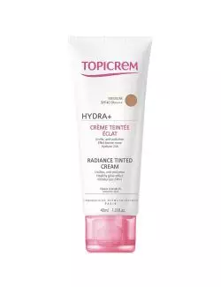 Topicrem Hydra+ Crema Con Color Iluminadora Medio 40 mL