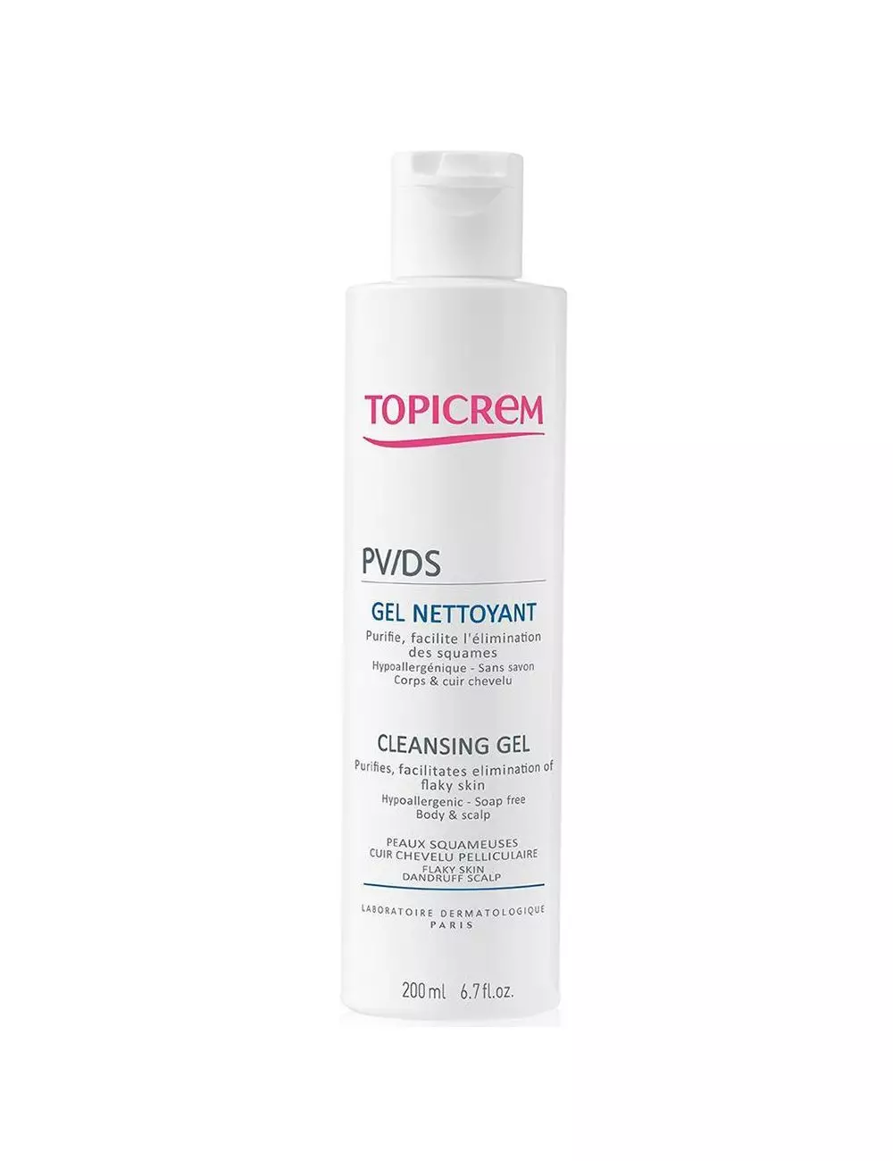 Topicrem Pv/Ds Gel Limpiador 200 mL