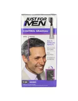 Just For Men Control Gradual Tinte Desvanecedor De Canas Negro