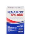 Penamox 12H Duo 875 mg/125 mg Caja Con 14 Tabletas