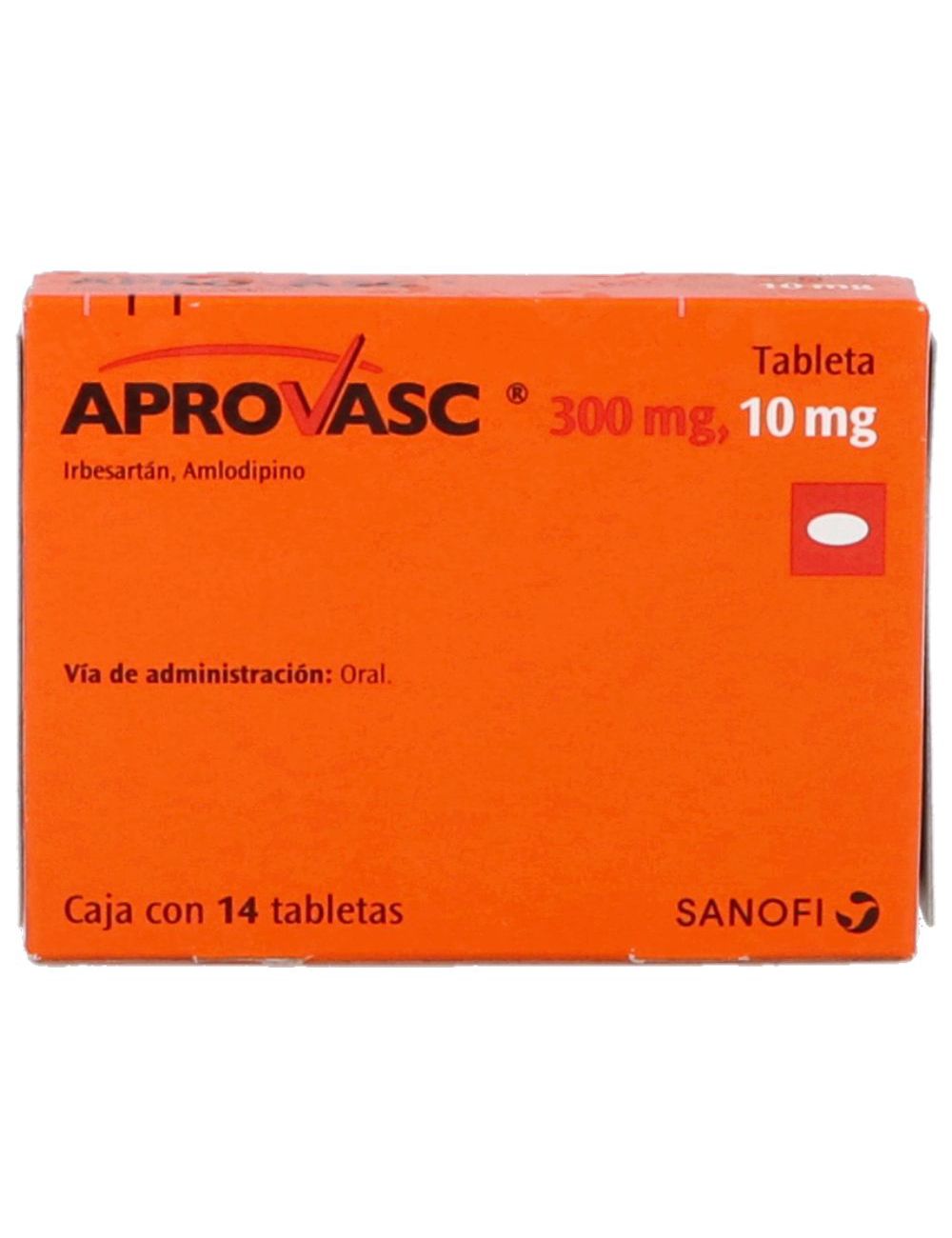 Aprovasc 300 mg / 10 mg Caja Con 14 Tabletas