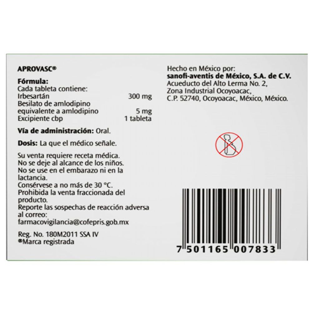 Aprovasc 300 Mg Farmalisto Mx Aprovasc 300 Mg Farmalisto Mx