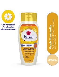 Benzal Manzanilla Wash Shampoo Intimo Botella Con 240mL