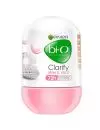 Antitranspirante Garnier Bí-O Clarify Afina Roll-On Con 50 mL