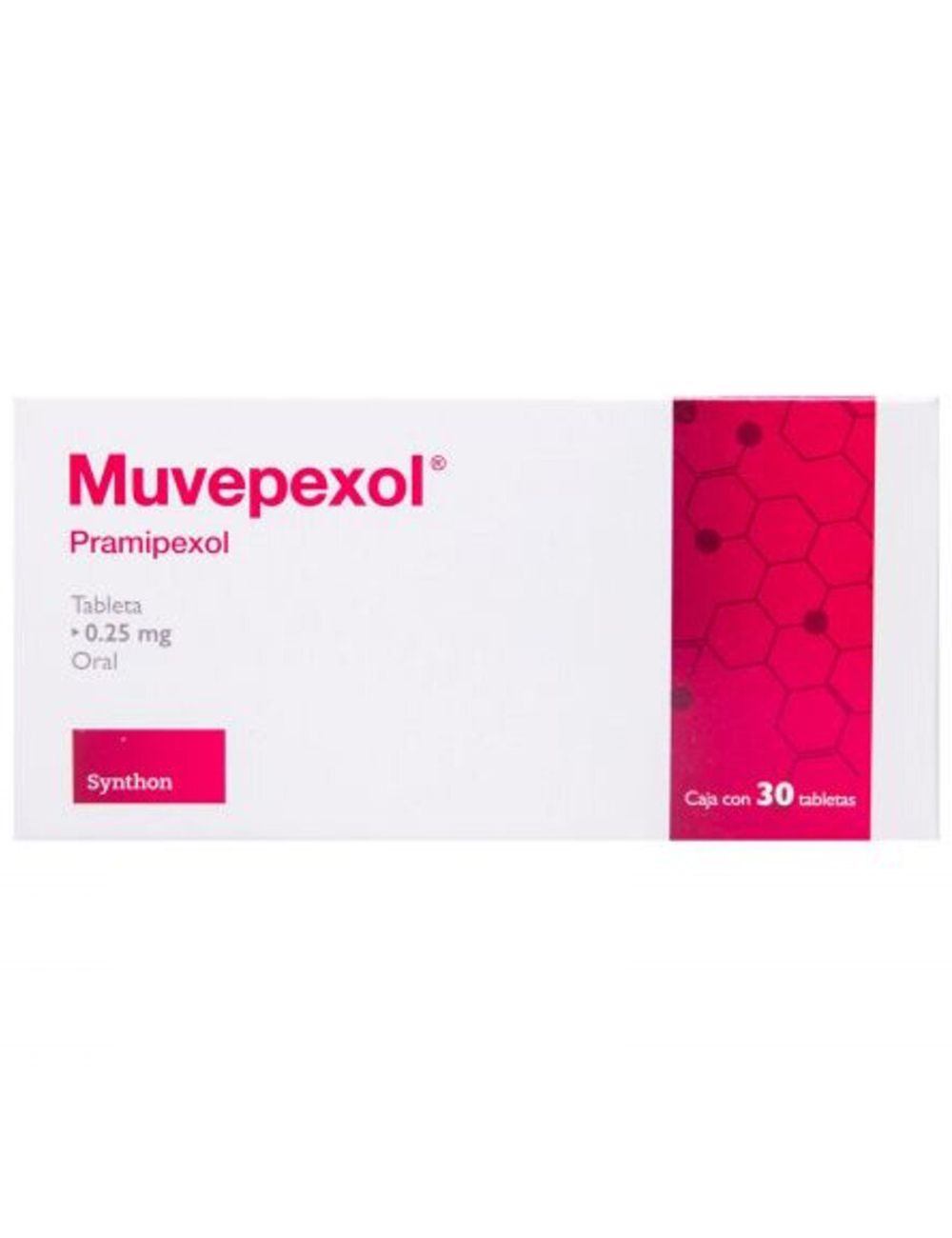 Muvepexol 0.25 mg. 30 Tabletas