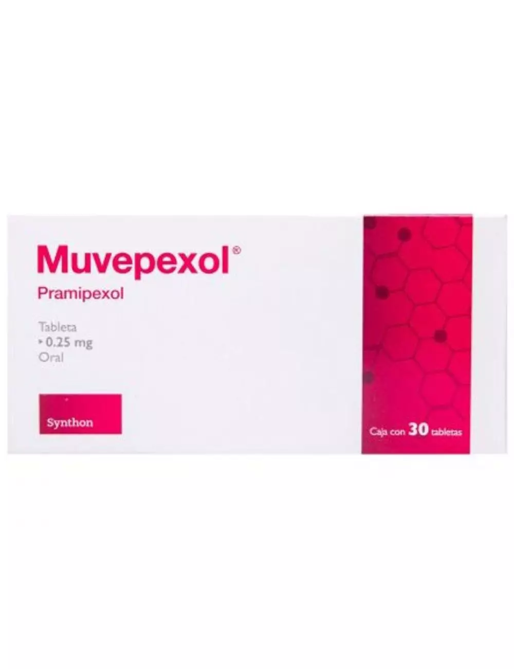 Muvepexol 0.25 mg. 30 Tabletas