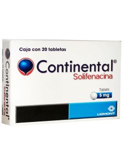 Continental 5 mg Caja Con 20 Tabletas