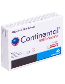 Continental 10 mg Caja Con 20 Tabletas
