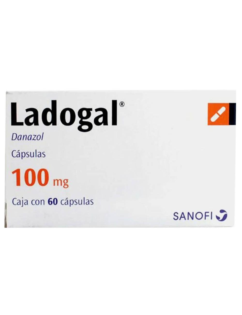 Ladogal 100 mg Caja Con 60 Cápsulas