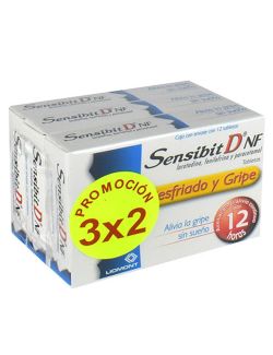 Sensibit-D NF Caja Con 12 Tabletas (Promoción 3X2)