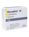 Rocephin IV 1 g Solución Inyectable Con Ampolleta Diluyente - RX2