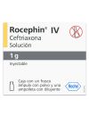 Rocephin IV 1 g Solución Inyectable Con Ampolleta Diluyente - RX2