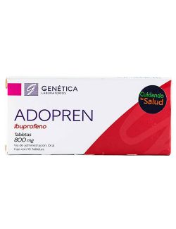 Adopren 800 mg Con 10 Tabletas
