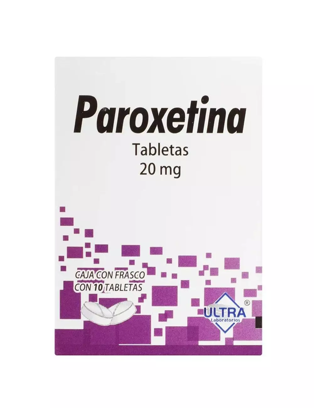 Paroxetina 20 mg Caja Con 10 Tabletas