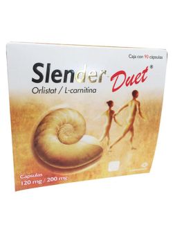 Slender Duet 120 mg/200 mg Con 90 Cápsulas