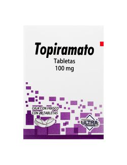 Topiramato 100 mg Con 20 Tabletas