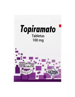 Topiramato 100 mg Con 20 Tabletas