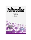 Tolterodina 2 mg Con 14 Tabletas
