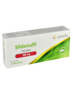 Sildenafil 100 mg Con 4 Tabletas