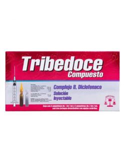 Tribedoce Compuesto 3 mL Solución Inyectable Con 3 Ampolletas