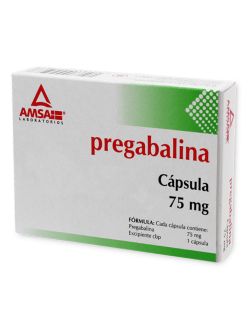 Pregabalina 75 mg Caja Con 14 Cápsulas
