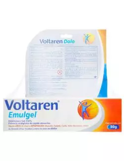 Voltaren Emulgel 50 g + Voltaren Dolo 25 mg 10 Cápsulas