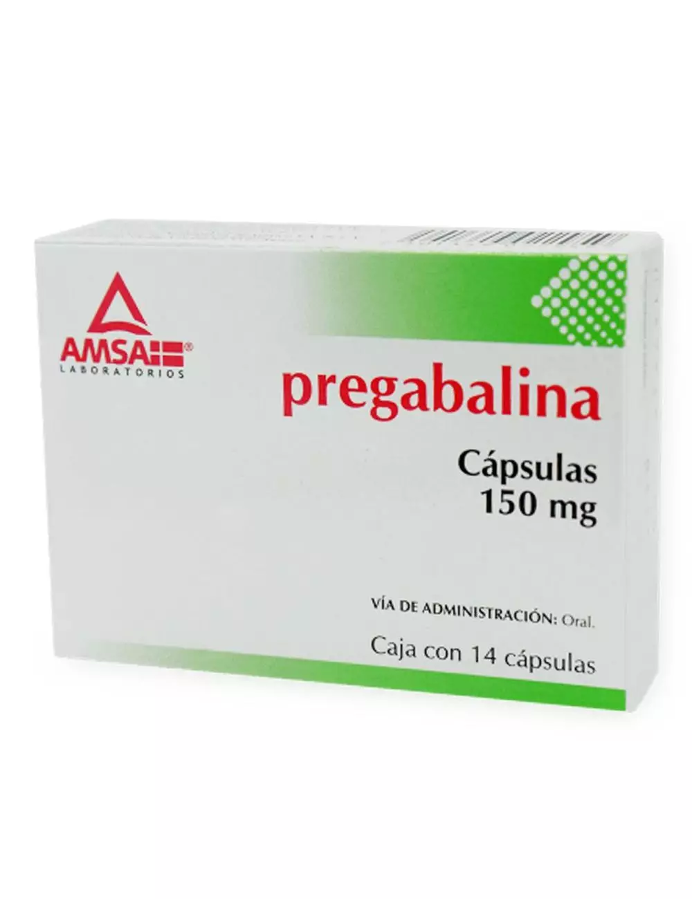 Pregabalina 150 mg Con 14 Cápsulas