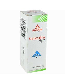 Nafazolina 1 mg/mL Solución Oftálmica Con 15 mL