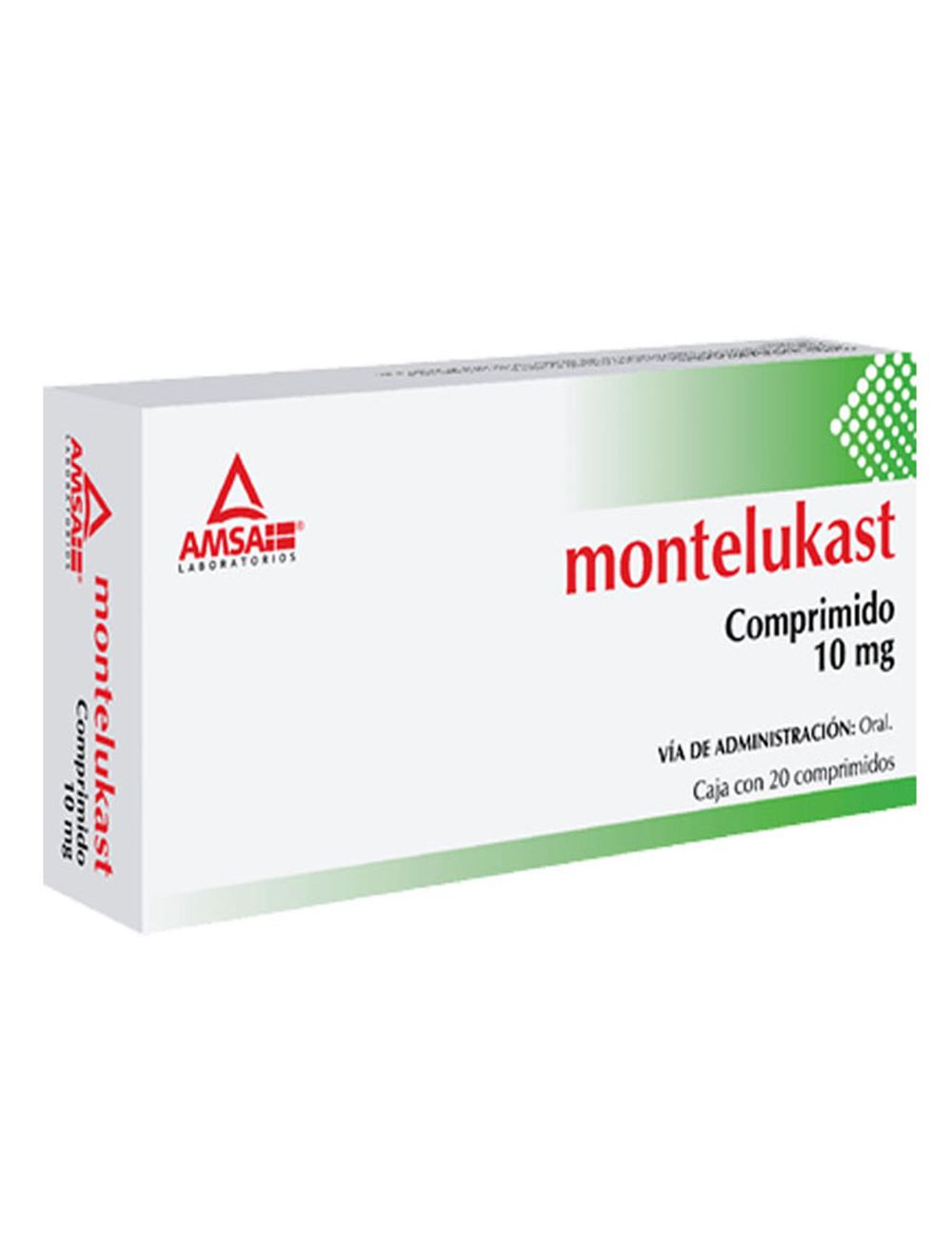 Montelukast 10 mg Caja Con 20 Comprimidos