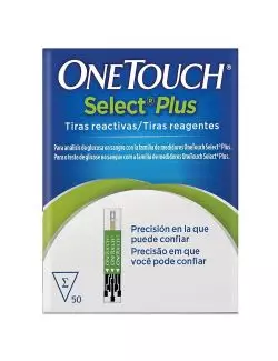 One Touch Select Plus Caja Con 50 Tiras Reactivas